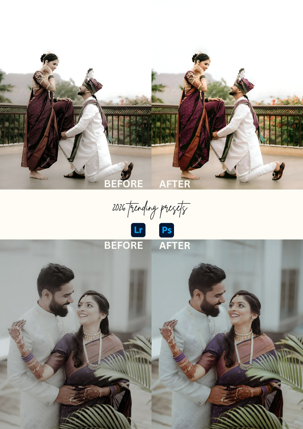 3500+ Wedding & Prewedding Presets Pack DNG& XMP