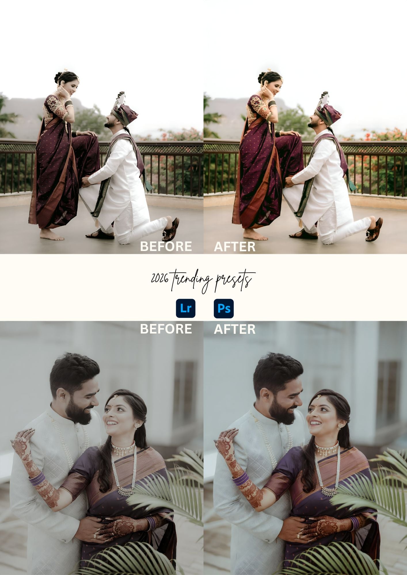 3500+ Wedding & Prewedding Presets Pack DNG& XMP