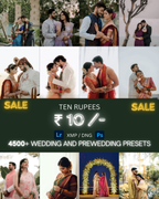 3500+ Wedding & Prewedding Presets Pack DNG& XMP