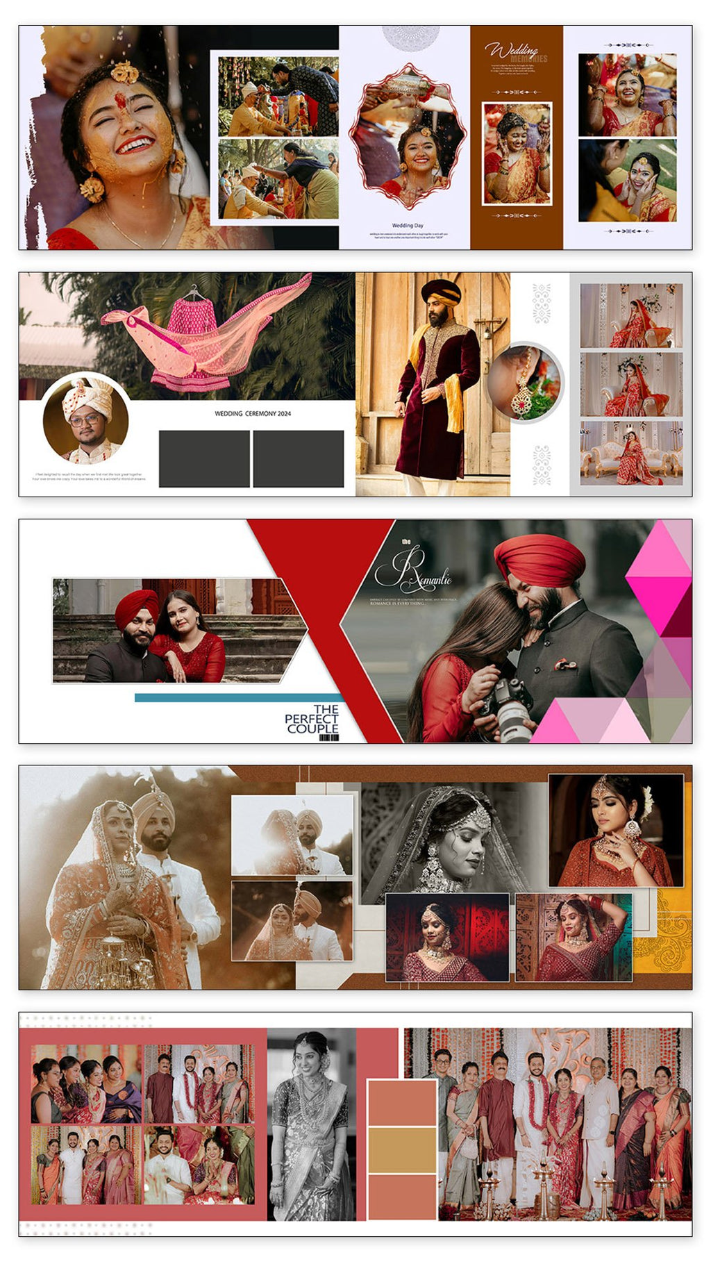 100+ Indian Wedding Album PSD Templates Pack