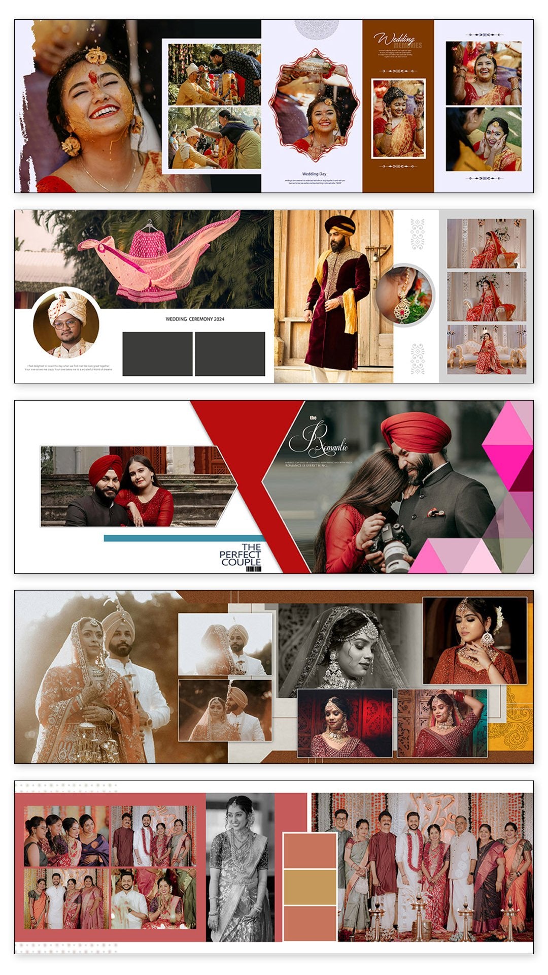 100+ Indian Wedding Album PSD Templates Pack