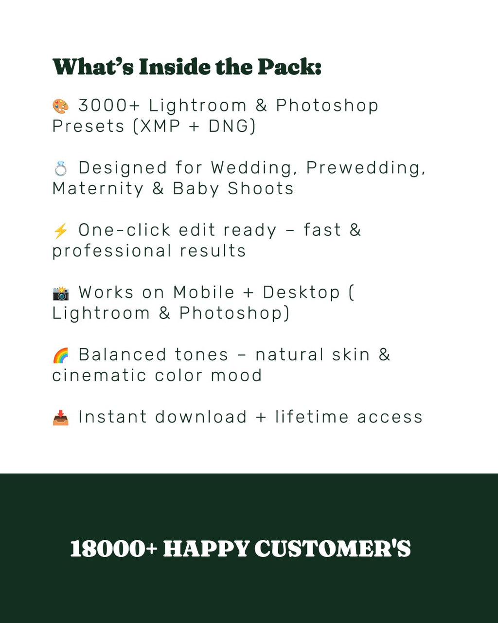 300+ Wedding & Prewedding Presets Pack DNG& XMP