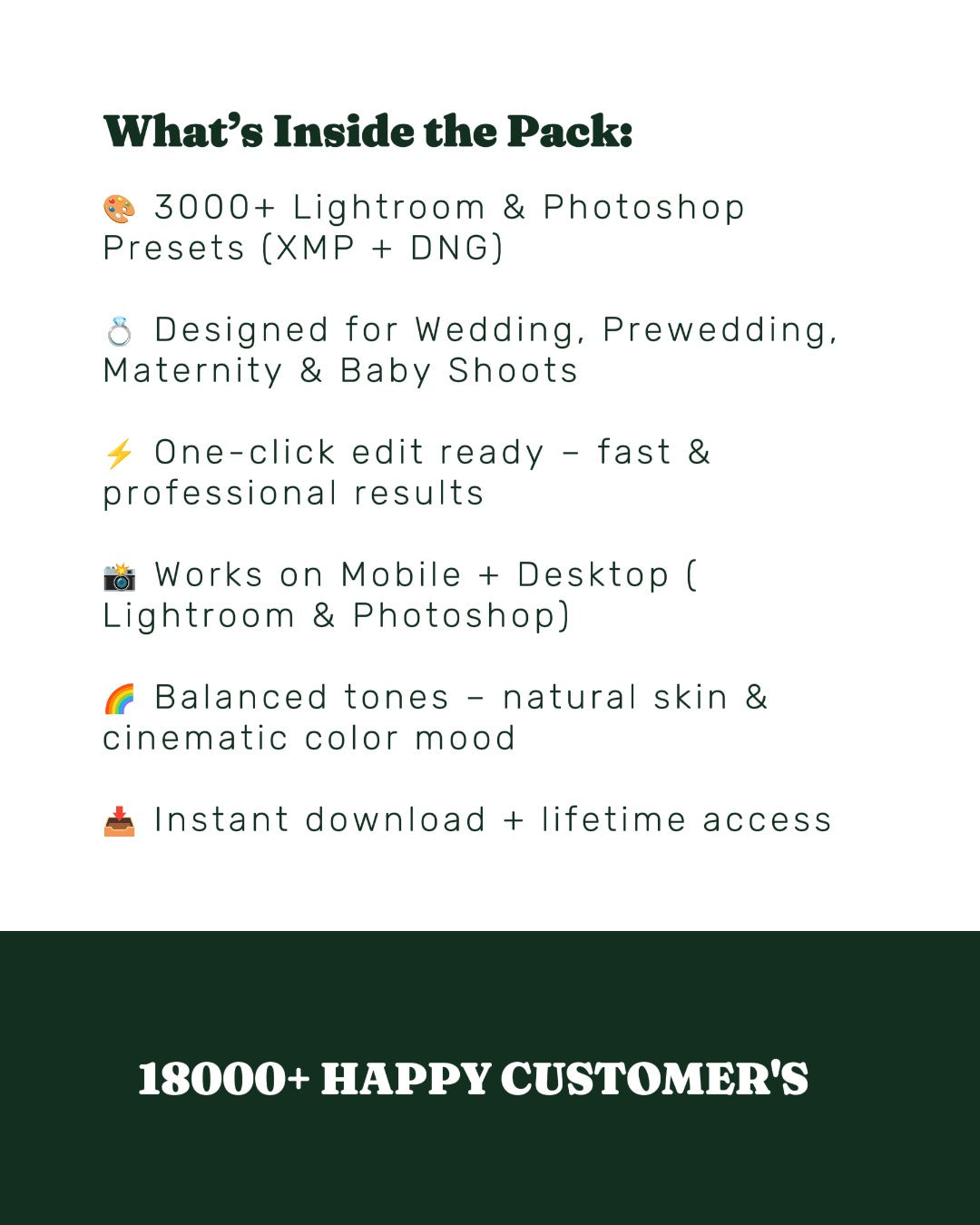 300+ Wedding & Prewedding Presets Pack DNG& XMP
