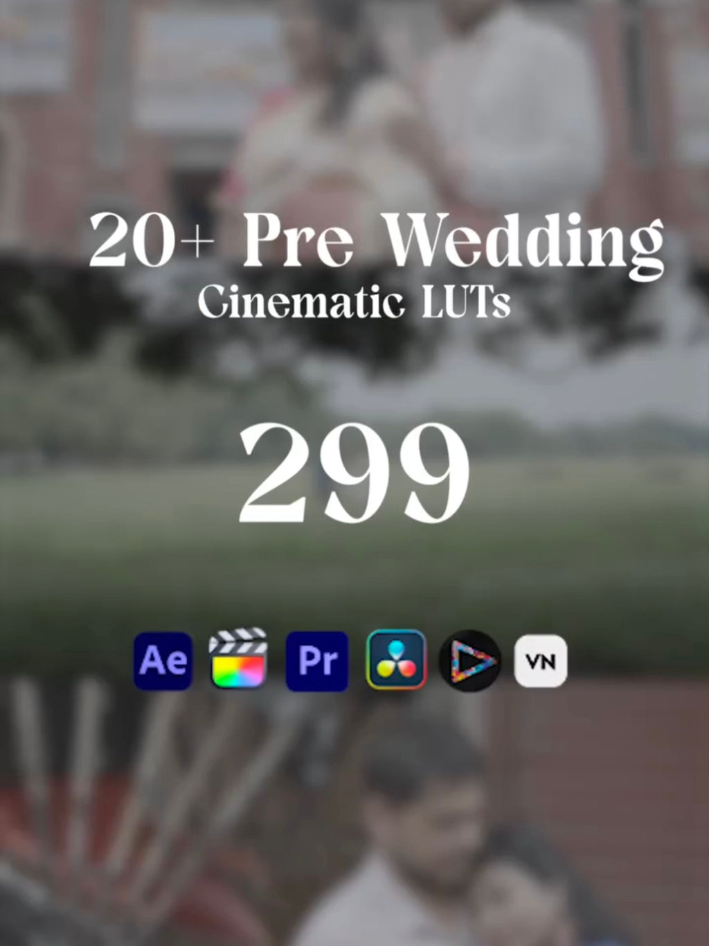 20+ PRE WEDDING CENEMATIC AI LUTS